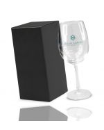 350ml White Wine Engraved Glass