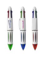 4 Colour Retracting Tipped Pens