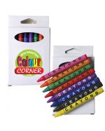 Branded Crayons and box set