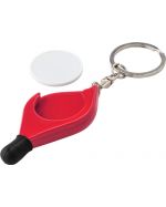 Coin Holder Key ring with stylus