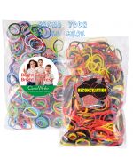 Coloured Rubber bands 500 in Bag