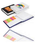 Hard Cover Promotional Notebook and Flags