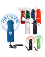 Light Up Name Electric Mini Fans