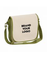 Nunzia promotional satchels branded