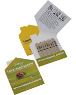 Seed Sticks in House Shape Promo Packs