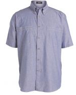 Short Sleeve Blue Corporate Branded Shirts