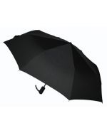Black Compact Pongee Promo Umbrella 