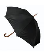 Black Wooden Handle Promo Umbrella 