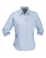 Bio Pin Stripe Shirt Long Sleeve Ladies