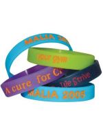Colour Filled Branded Wristbands