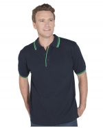 Contrast Customised Polo Shirts