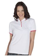 Contrast Ladies Customised Polo Shirts