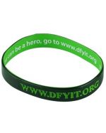 Custom Infilled Printed Wristbands