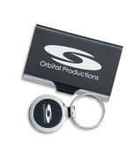 Key Ring and Business Card Holder