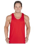 Poly Printed Sports Singlets
