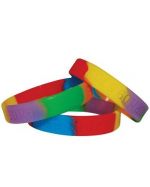 Section Colour Wristbands - debossed