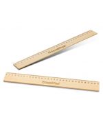 Wooden 30cm Eco Rulers With Branding